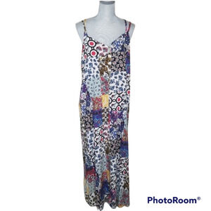 For The‎ Rebublic Maxi Dress Patch Design